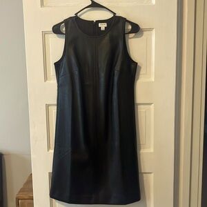 Black leather dresses